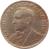 obverse of 50 Centavos (1942 - 1943) coin with KM# 557 from Brazil. Inscription: GETULIO VARGAS * BRASIL