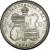 reverse of 1/4 Dollar - Kalākaua (1883) coin with KM# 5 from Hawaii. Inscription: UA MAU KE EA O KA AINA I KA PONO. 1/4 D HAPAHA