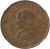 obverse of 2 Soldi / 10 Centesimi - Pius IX (1866 - 1867) coin with KM# 1373 from Italian States. Inscription: PIVS · IX · PONT · MAX · ANN · XXI * 1866 *