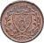 obverse of 3 Centesimi - Carlo Felice (1826) coin with KM# 126 from Italian States.