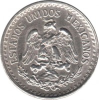 Mexico coin 10 Centavos (1919) obverse obverse of 10 Centavos (1919) coin with KM# 429 from Mexico. Inscription: ESTADOS UNIDOS MEXICANOS