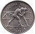 reverse of 2 Złote - Olympic Games Atlanta 1996 (1995) coin with Y# 303 from Poland. Inscription: IGRZYSKA WWVI OLIMPIADY ATLANTA 1996