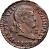 obverse of 2 Maravedis - Fernando VII - Segovia (1816 - 1833) coin with KM# 487 from Spain. Inscription: FERDIN · VII · D · G · HISP · REX 2 · 1 8 2 2 ·