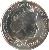 obverse of 5 Pounds - Elizabeth II - London 2012 - 4'th Portrait (2012) coin from United Kingdom. Inscription: ELIZABETH · II · D · G · REG · F · D FIVE POUNDS · 2012 IRB