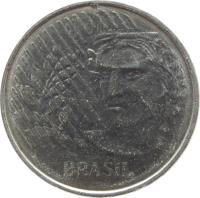 Brazil coin 10 Centavos (1994 - 1997) obverse obverse of 10 Centavos (1994 - 1997) coin with KM# 633 from Brazil. Inscription: BRASIL