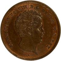 Denmark coin 1 Rigsbankskilling - Christian VIII (1842) obverse obverse of 1 Rigsbankskilling - Christian VIII (1842) coin with KM# 726 from Denmark. Inscription: CHRISTIANUS VIII D:G:DANIÆ V:G:REX F.K.