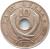 reverse of 10 Cents - George VI (1937 - 1945) coin with KM# 26 from British East Africa. Inscription: EAST AFRICA 10 1943