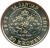 reverse of 20 Kroner - Margrethe II - 40th Jubilee (2012) coin with KM# 945 from Denmark. Inscription: 14. JANUAR 1972 2012 20 KRONER