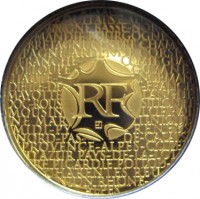 France coin 200 Euro - French Regions - 2'nd Type (2012) obverse obverse of 200 Euro - French Regions - 2'nd Type (2012) coin with KM# 2074 from France. Inscription: RF ALSACE AQUITAINE AU VERGNE BASSE-NOR MANDIE BOURGOGNE BRETAGNE CENTRE CHAM PAGNE-ARDENNES CORSE FRANCHE- COMTÉ GUA DELOUPE GUYANE HAUTE- NORMAN DIE ÎLE