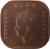 obverse of 1 Cent - George VI - Smaller (1943 - 1945) coin with KM# 6 from Malaya. Inscription: GEORGE VI KING EMPEROR