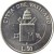 reverse of 50 Lire - John Paul II (2000) coin with KM# 325 from Vatican City. Inscription: CITTA' DEL VATICANO M R L.50