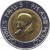 obverse of 500 Lire - John Paul II (1991) coin with KM# 233 from Vatican City. Inscription: IOANNES PAVLVS II P.M. A.XIII · MCMXCI