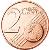 reverse of 2 Euro Cent - Sede Vacante (2005) coin with KM# 366 from Vatican City. Inscription: 2 EURO CENT LL