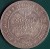 reverse of 5 Rupees - Elizabeth II - 2,500th Anniversary of Buddhism (1957) coin with KM# 126 from Ceylon. Inscription: FIVE RUPEES 1957