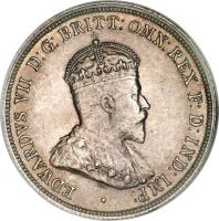 Australia coin 1 Florin - Edward VII (1910) obverse obverse of 1 Florin - Edward VII (1910) coin with KM# 21 from Australia. Inscription: EDWARDVS VII D:G: BRITT: OMN:REX F: D:IND: IMP: ·