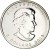 obverse of 5 Dollars - Elizabeth II - Wood Bison (2013) coin with KM# 1434 from Canada. Inscription: ELIZABETH II 5 DOLLARS 2013