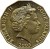 obverse of 5 Dollars - Elizabeth II - 4'th Portrait (2003) coin with KM# 418 from Cook Islands. Inscription: ELIZABETH II COOK ISLANDS 2003