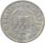 obverse of 50 Reichspfennig (1935) coin with KM# 87 from Germany. Inscription: Deutsches Reich 1935