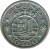 obverse of 10 Escudos (1952) coin with KM# 10 from Guinea-Bissau. Inscription: GUINÉ 10$00