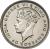obverse of 10 Cents - George VI (1938 - 1939) coin with KM# 23 from Hong Kong. Inscription: · GEORGE VI KING AND EMPEROR OF INDIA