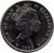obverse of 10 Pence - Elizabeth II - 3'rd Portrait (1985 - 1987) coin with KM# 146 from Isle of Man. Inscription: ISLE OF MAN ELIZABETH II 1985