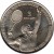 reverse of 5 Dollars - Elizabeth II - Boris Becker (1987) coin with KM# 1 from Niue. Inscription: TENNIS OLYMPIC GAMES SEOUL 1988 BORIS BECKER WIMBLEDON CHAMPION 1985-86 5 DOLLARS