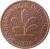 obverse of 2 Pfennig - Magnetic (1967 - 2001) coin with KM# 106a from Germany. Inscription: BUNDESREPUBLIK DEUTSCHLAND 1996