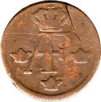 Sweden coin 1 Öre Silfwermynt - Adolf Fredrik (1751 - 1768) obverse obverse of 1 Öre Silfwermynt - Adolf Fredrik (1751 - 1768) coin with KM# 460 from Sweden. Inscription: AF