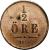 reverse of 1/2 Öre - Oscar I (1856 - 1858) coin with KM# 686 from Sweden. Inscription: 1/2 ÖRE 1858