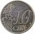 reverse of 10 Euro Cent - 1'st Map (2002 - 2006) coin with KM# 210 from Germany. Inscription: 10 EURO CENT LL