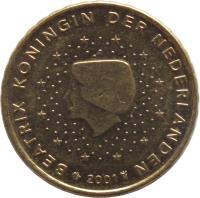 Netherlands coin 10 Euro Cent - Beatrix - 1'st Map (1999 - 2006) obverse obverse of 10 Euro Cent - Beatrix - 1'st Map (1999 - 2006) coin with KM# 237 from Netherlands. Inscription: BEATRIX KONINGIN DER NEDERLANDEN 2006