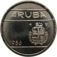 Aruba coin 5 Cents - Beatrix (1986 - 2014) obverse obverse of 5 Cents - Beatrix (1986 - 2014) coin with KM# 1 from Aruba. Inscription: ARUBA 2001