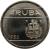 obverse of 5 Cents - Beatrix (1986 - 2014) coin with KM# 1 from Aruba. Inscription: ARUBA 2001