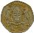 obverse of 1 Pula (1991 - 2007) coin with KM# 24 from Botswana. Inscription: BOTSWANA IPELEGENG PULA 1997