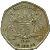 obverse of 2 Pula (1994) coin with KM# 25 from Botswana. Inscription: BOTSWANA IPELEGENG PULA 1994