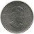 obverse of 5 Cents - Elizabeth II - 4'th Portrait (2006) coin with KM# 491b from Canada. Inscription: ELIZABETH II D · G · REGINA