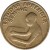 reverse of 1 Escudo - FAO (1977 - 1980) coin with KM# 17 from Cape Verde. Inscription: ESTUDAR APRENDER SEMPRE