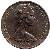 obverse of 50 Tene - Elizabeth II - 2'nd Portrait (1972 - 1983) coin with KM# 6 from Cook Islands. Inscription: ELIZABETH II COOK ISLANDS 1976