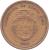 obverse of 100 Colones (2000) coin with KM# 240 from Costa Rica. Inscription: REPUBLICA DE COSTA RICA AMERICA CENTRAL REPUBLICA DE COSTA RICA 2000