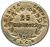 reverse of 25 Céntimos (1935) coin with KM# 171 from Costa Rica. Inscription: AMERICA CENTRAL 25 CENTIMOS B. I. C. R.
