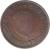 obverse of 2 Paisa - Sayaji Rao III (1883 - 1893) coin with Y# 32 from Indian States. Inscription: श्री · सयाजीराव .म. गायकवाड सरकार सेना खास खेल शमशेर बहादुर