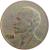 obverse of 1 Centavo (1958) coin with KM# 30 from Cuba. Inscription: REPUBLICA DE CUBA 2.5 G. 250M 1 C PATRIA Y LIBERTAD