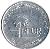 obverse of 10 Centavos - INTUR (1988) coin with KM# 416 from Cuba. Inscription: INSTITUTO NACIONAL DE TURISMO · 1988 · CUBA