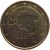 obverse of 10 Euro Cent - 2'nd Map (2011) coin with KM# 64 from Estonia. Inscription: 2011 EESTI