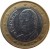 obverse of 1 Euro - Juan Carlos I - 1'st Map; 1'st Type (1999 - 2006) coin with KM# 1046 from Spain. Inscription: ESPAÑA M 20 02