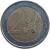 reverse of 2 Euro - Juan Carlos I - 1'st Map; 1'st Type (1999 - 2006) coin with KM# 1047 from Spain. Inscription: 2 EURO LL