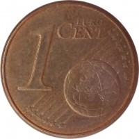 France coin 1 Euro Cent (1999 - 2015) reverse reverse of 1 Euro Cent (1999 - 2015) coin with KM# 1282 from France. Inscription: 1 EURO CENT LL