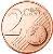 reverse of 2 Euro Cent (2002 - 2017) coin with KM# 182 from Greece. Inscription: 2 EURO CENT LL