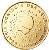 obverse of 10 Euro Cent - Beatrix - 2'nd Map (2007 - 2013) coin with KM# 268 from Netherlands. Inscription: BEATRIX KONINGIN DER NEDERLANDEN 2007