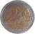 reverse of 2 Euro - Beatrix - 1'st Map (1999 - 2006) coin with KM# 241 from Netherlands. Inscription: 2 EURO LL